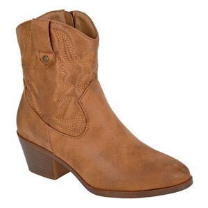 Cipriata Womens/Ladies Bertilla Cowgirl Ankle Boots / Tan